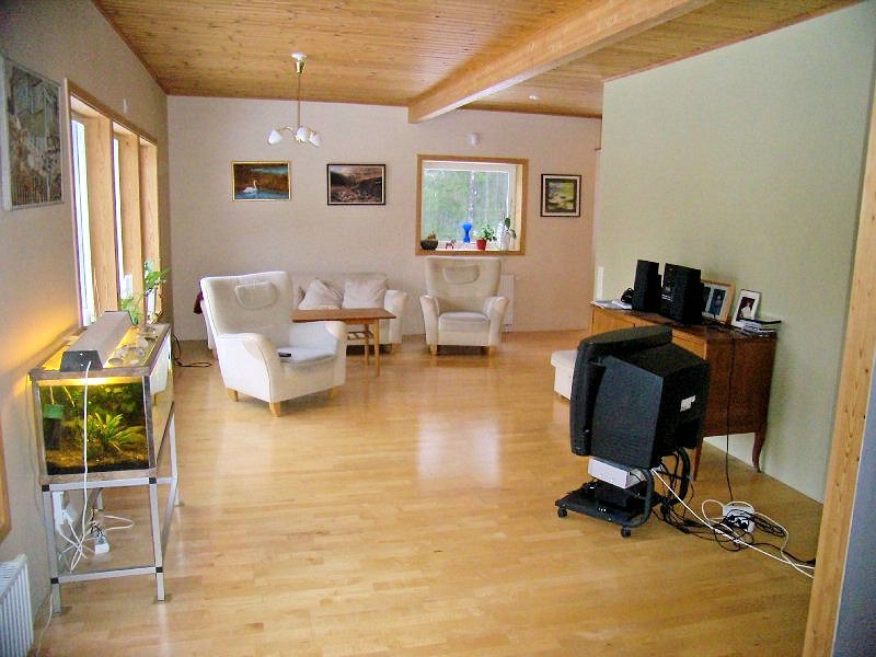 Wir beginnen im Wohnbereich, EG Galeriebild Björkeborg - Repräsentative Schwedenvilla am Ende eines Stichweges mit unverbaubaren Seeblick über den See Kroksjön!