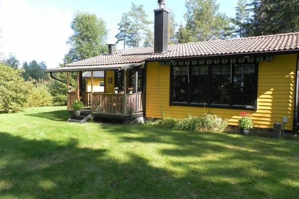 Sommerbild, Gartenseite