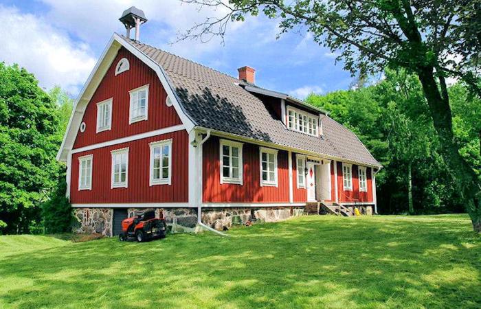 Schweden Immobilien - Beeindruckendes  Herrenhaus nahe der schwedischen Ostseeküste bei "Svängsta"