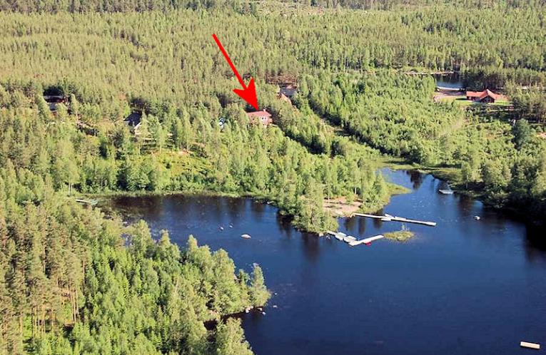 Schweden Immobilien - Mosjön - Schwedisches Thermoblockhaus in idyllischer Naturlage mit Blick auf den See Mosjön