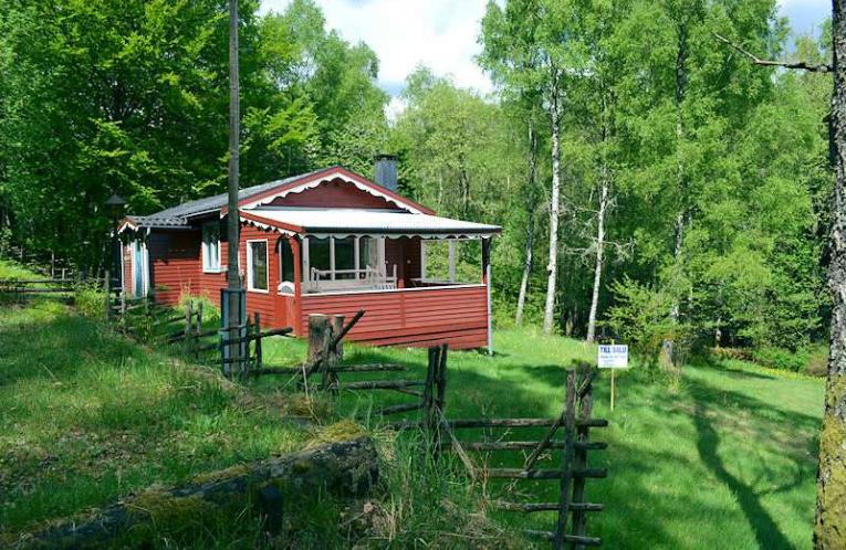 Schweden Immobilien - Domarp -  Ferienhaus in der idyllischen Provinz HALLAND  Südschweden. Super Bereich
